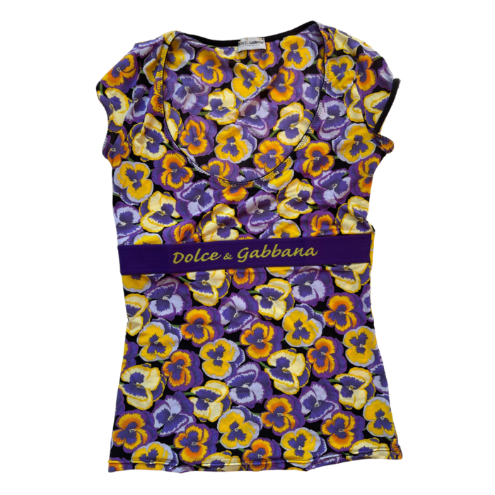 Dolce & Gabbana floral print t-shirt